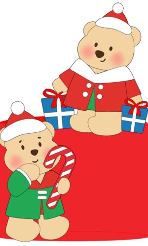 Arquivo Corte: Topo de Bolo Natal Ursinhos 059