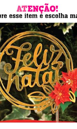 Arquivo Corte Topo Feliz Natal Circular 001