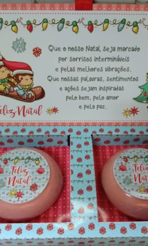 Arquivo de Corte Caixa para 2 Sabonete Natal
