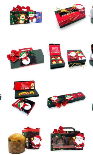 Arquivo de Corte Caixas Doces Natal em Studio e pdf