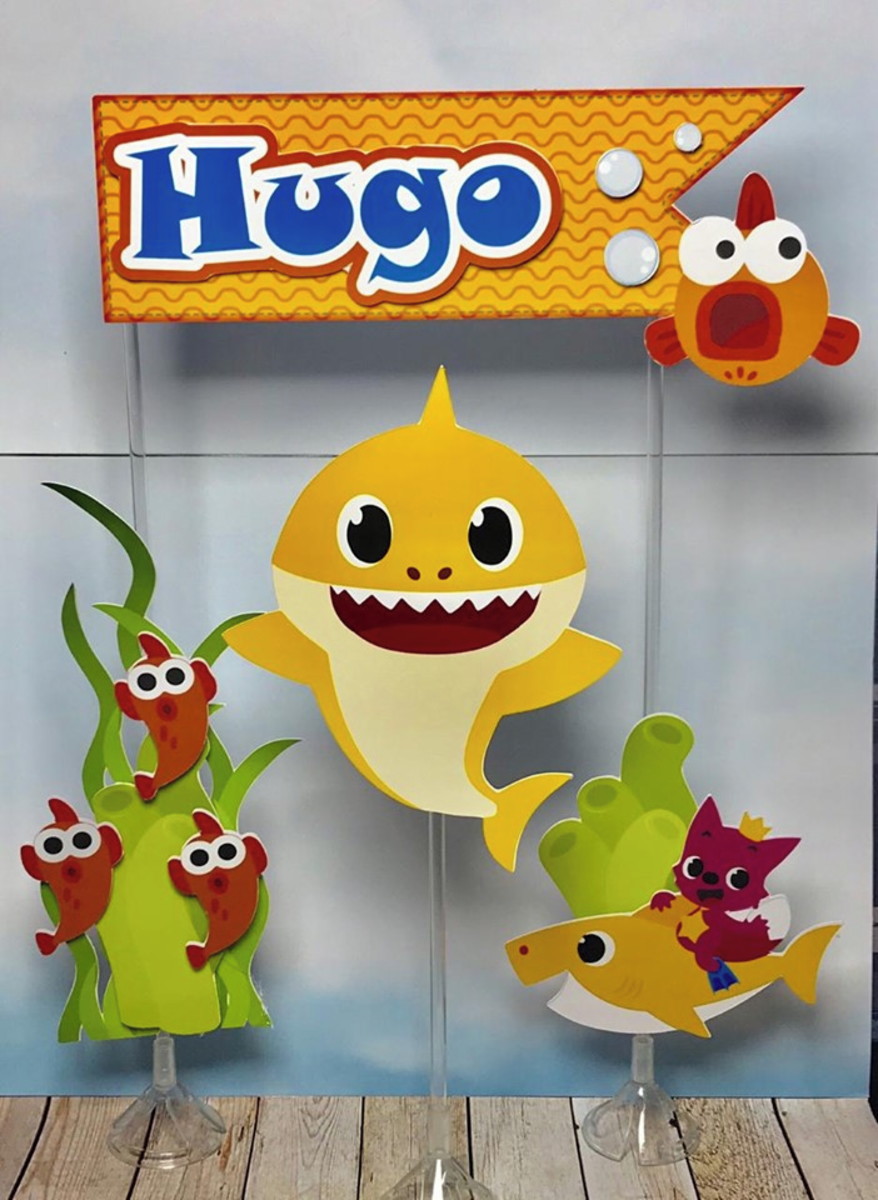 Arquivo de corte baby Shark - Imagem 4