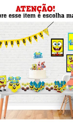 Arquivo de corte Bob Esponja Studio e Pdf