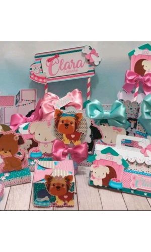 ARQUIVO DE CORTE CACHORRINHO ROSA (#7082) - PDF E STUDIO