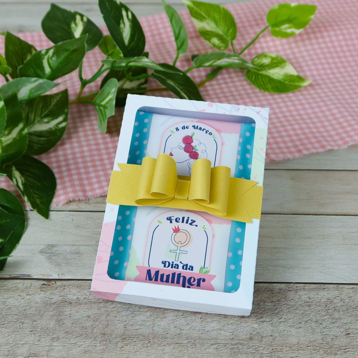 Arquivo de Corte Caixa 2 Mini Talentos Dia da Mulher #15690