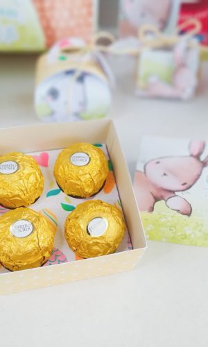 Arquivo de Corte Caixa 4 Doces Páscoa