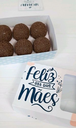 ARQUIVO DE CORTE CAIXA 6 DOCES DIA DAS MÃES #5114