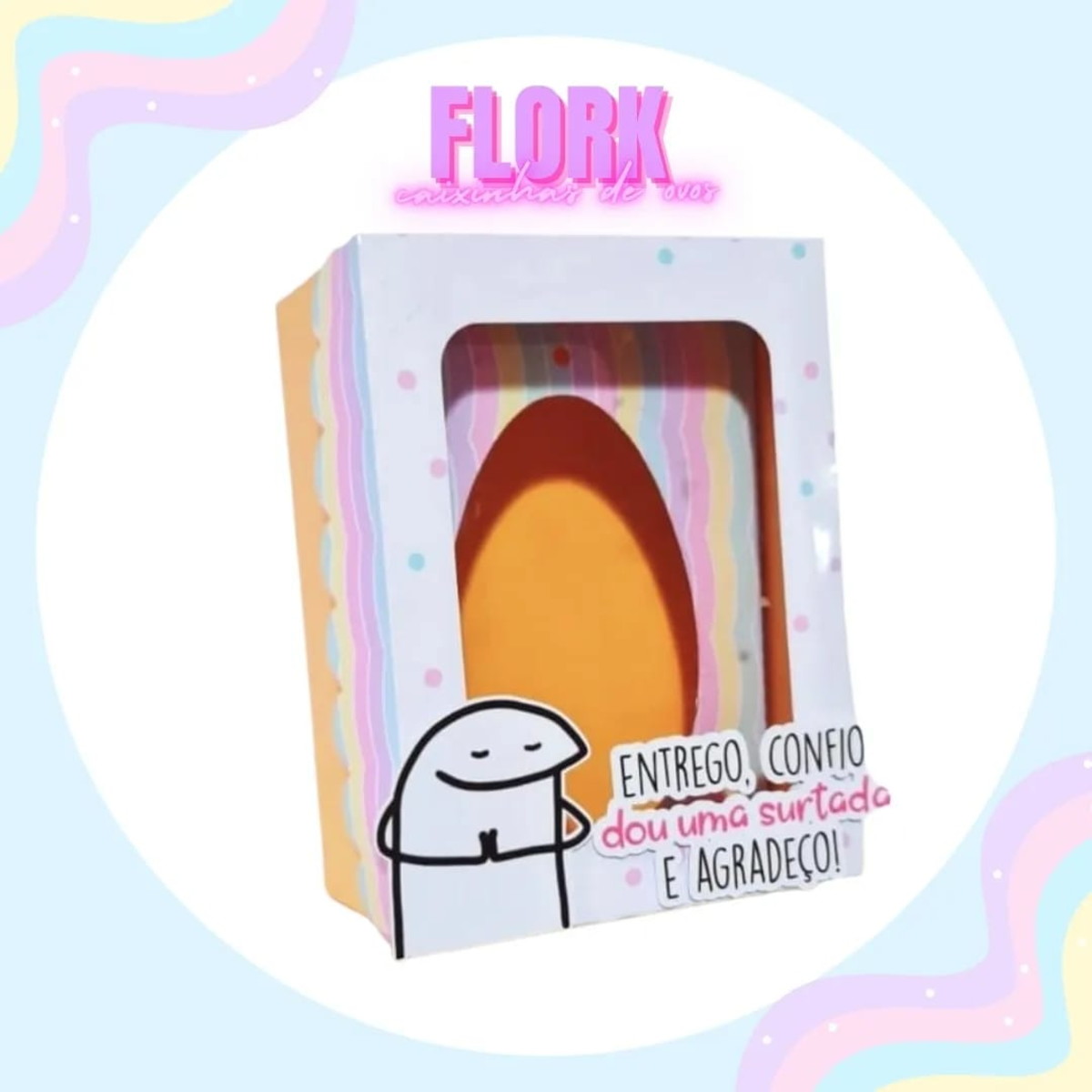 Arquivos de Corte Caixas Ovo de Colher Flork Páscoa - Imagem 4