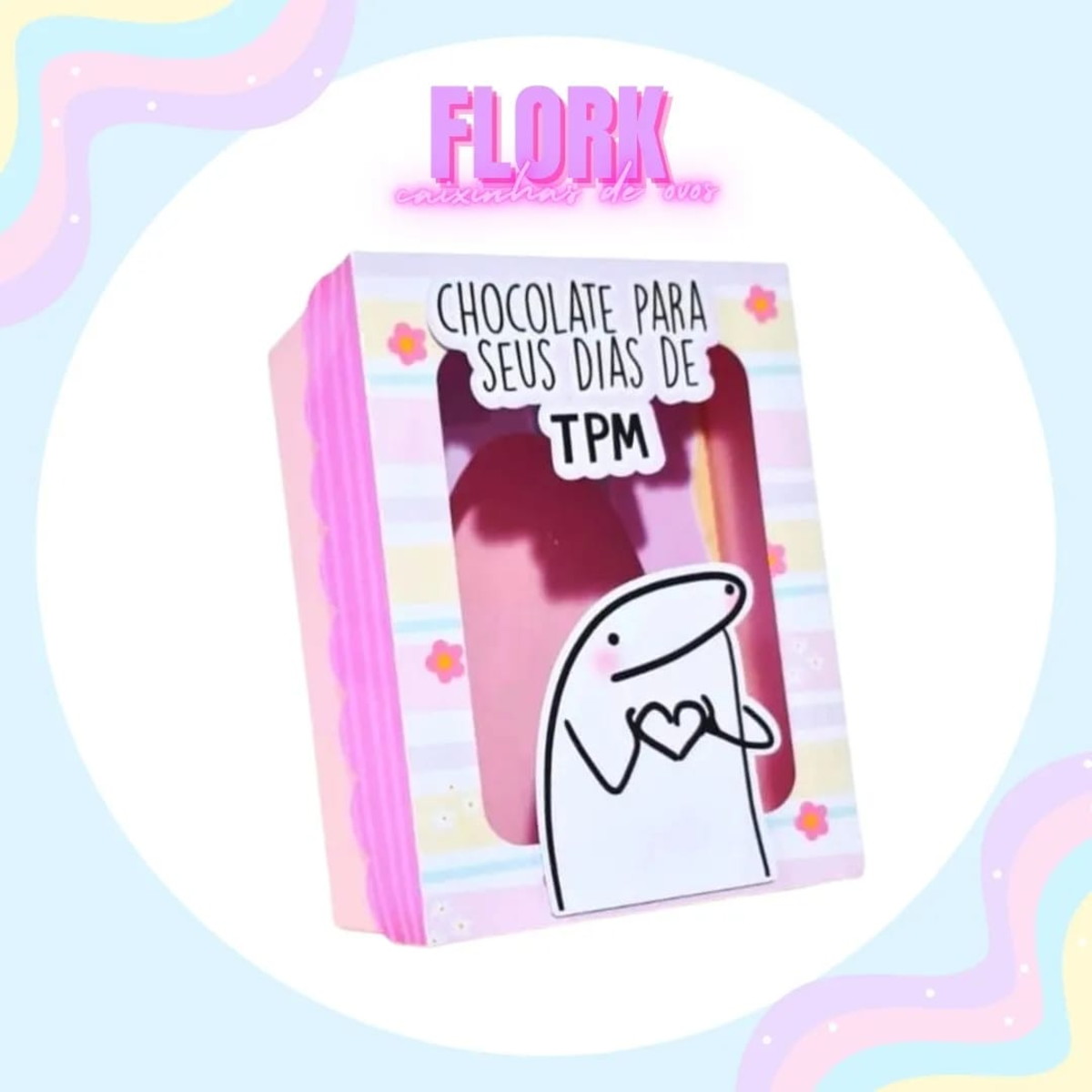 Arquivos de Corte Caixas Ovo de Colher Flork Páscoa - Imagem 3