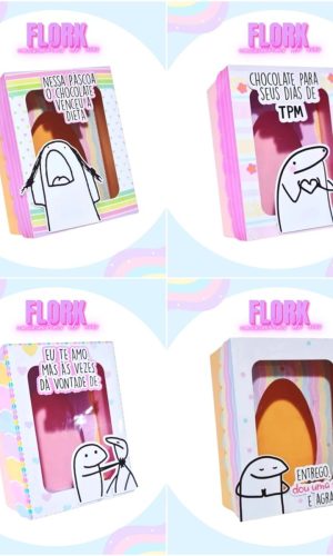 Arquivos de Corte Caixas Ovo de Colher Flork Páscoa