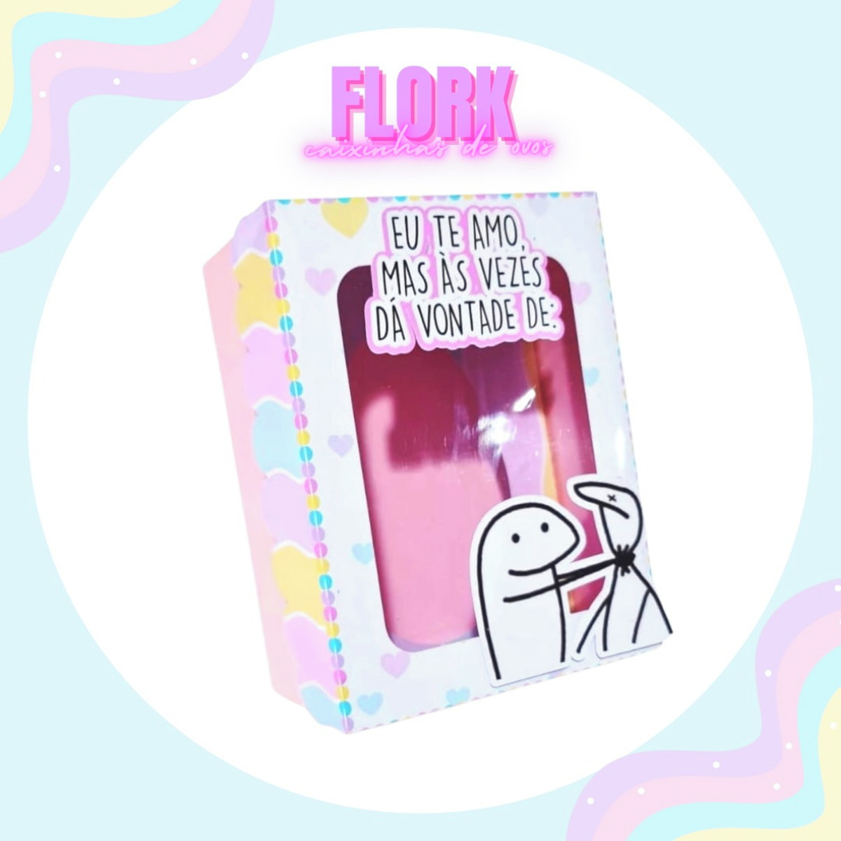 Arquivos de Corte Caixas Ovo de Colher Flork Páscoa - Imagem 5