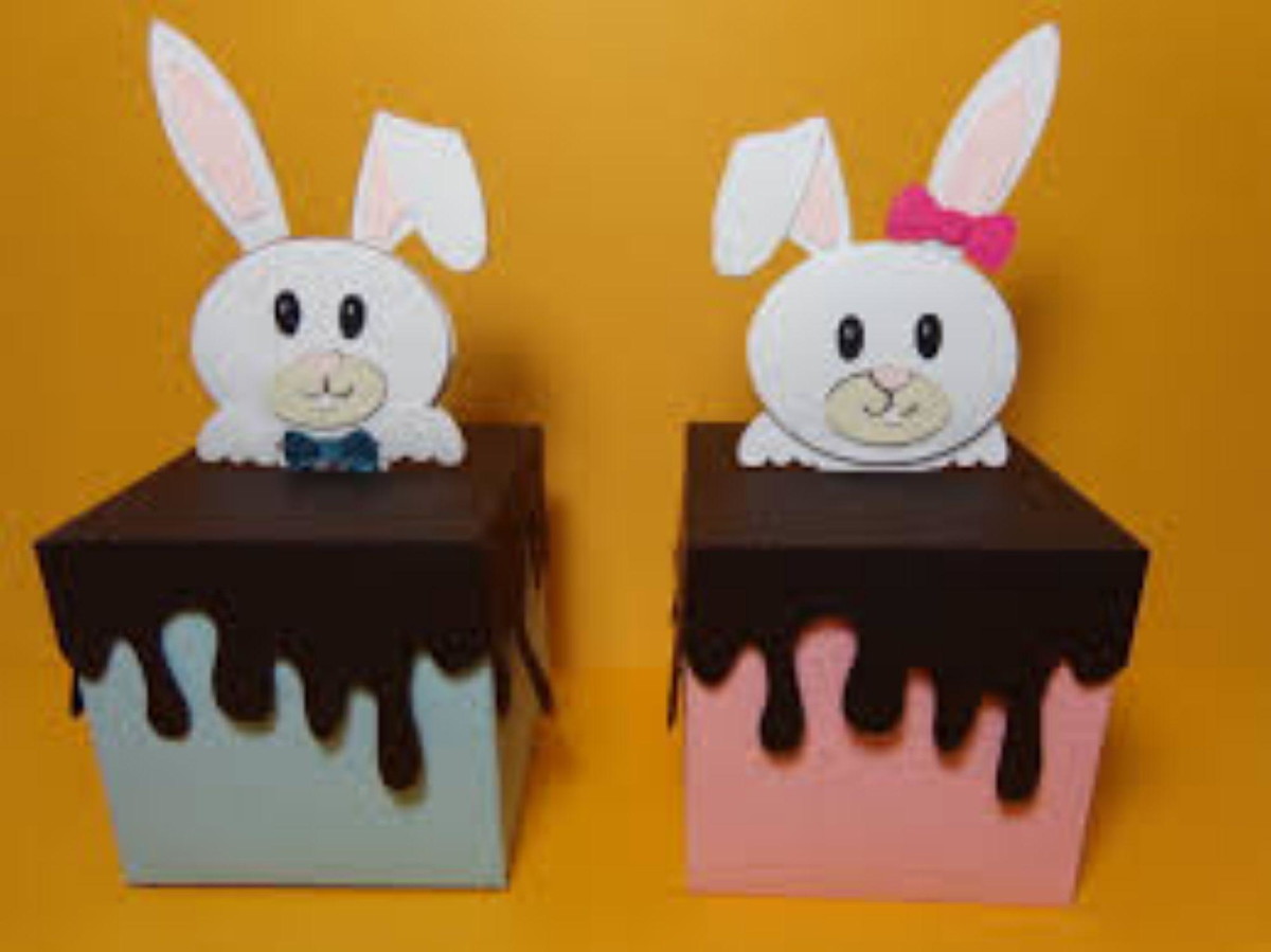 ARQUIVO DE CORTE CAIXA CHOCOLATE DERRETIDO DE PASCOA #13881