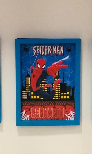 Arquivo de Corte Quadro Homem Aranha