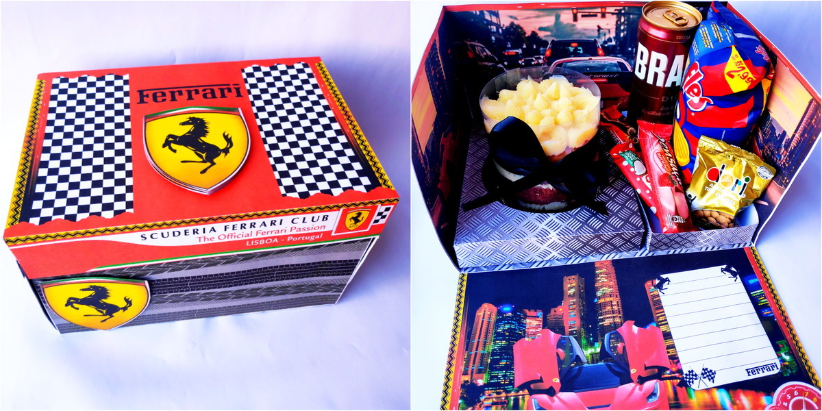 Arquivo de corte Festa na caixa ferrari em studio e PDF