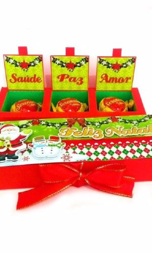 Arquivo de Corte Caixa Doces Feliz Natal