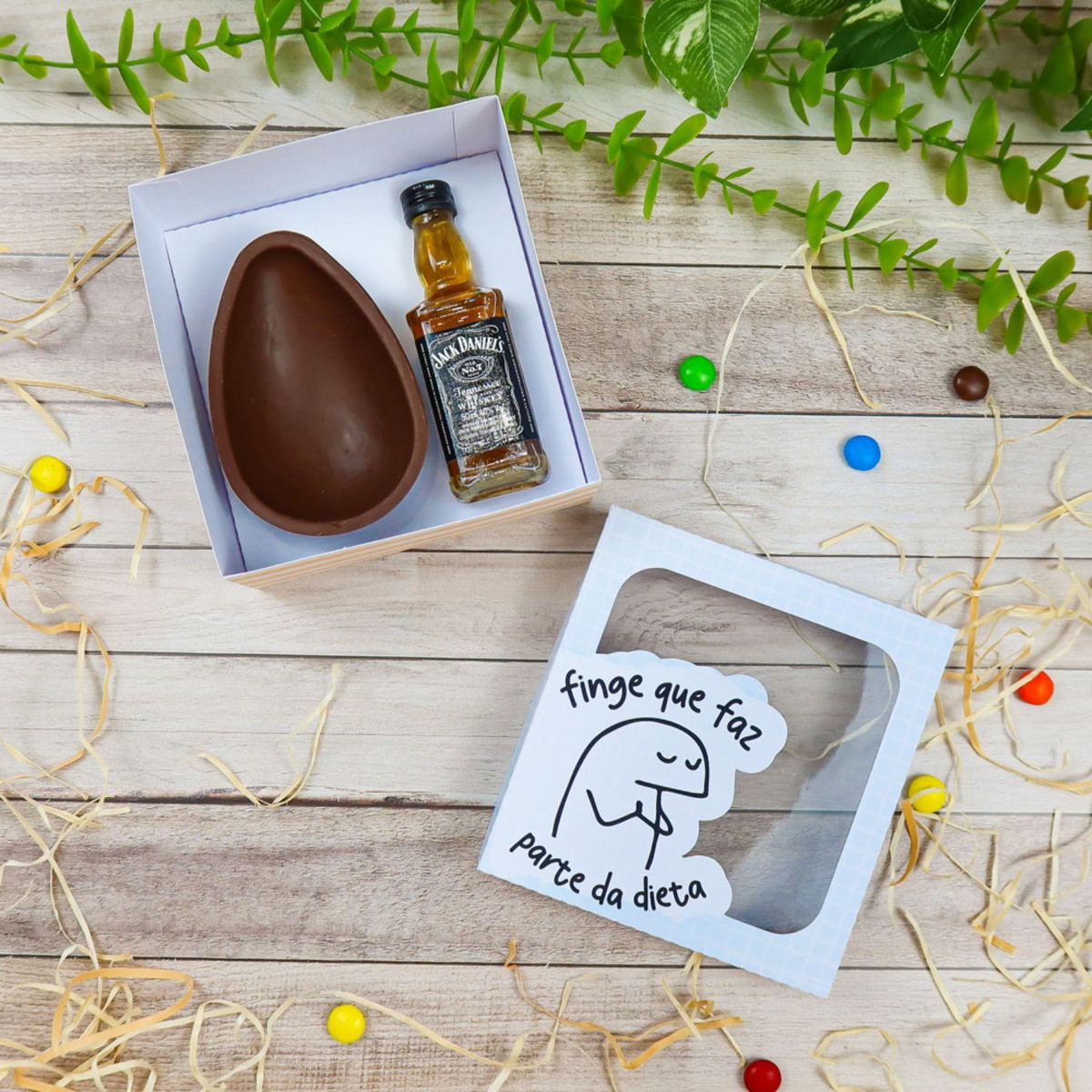 ARQUIVO CAIXA OVO 150g E MINI BEBIDA FLORK PASCOA #13601 - Imagem 5