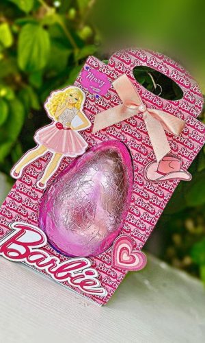 Arquivo de Corte Caixa Ovo de Páscoa Barbie #17227