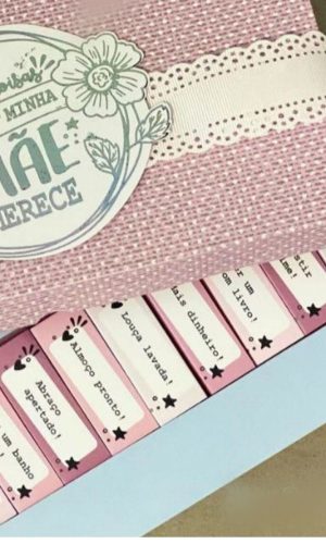 Arquivo de Corte Caixa para Bis Dia das Mães #17321