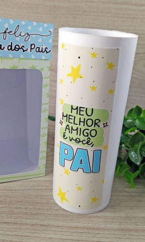 Arquivo De Corte Caixa Para Copo Do Dia Dos Pais #15178