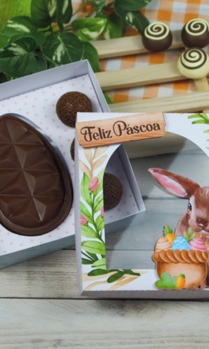 Arquivo de Corte Caixa Páscoa Ovo e Doces