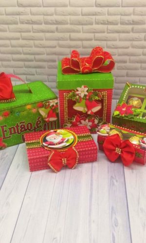 Arquivo de Corte Caixas de Natal