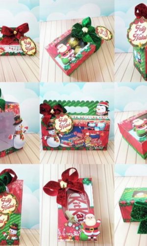 Arquivo de Corte Caixas de Natal