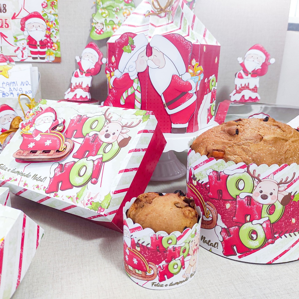 Arquivo de Corte Caixas de Natal