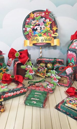 Arquivo de Corte Kit Mickey Natal