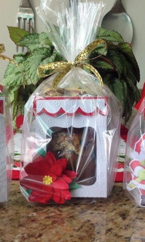 Arquivo de Corte Caixas para Mini Panetone Natal