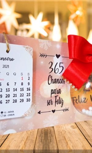 Arquivo de Corte Calendário com Esfera 2021 STUDIO E PDF