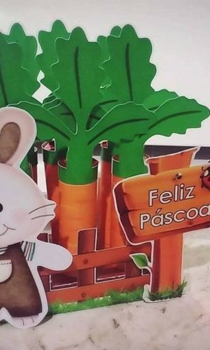 Arquivo de Corte Card + Cenoura Porta Batom Páscoa