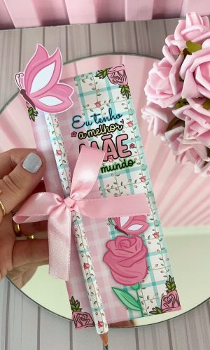Arquivo de Corte Card Lapis Dia das Mães