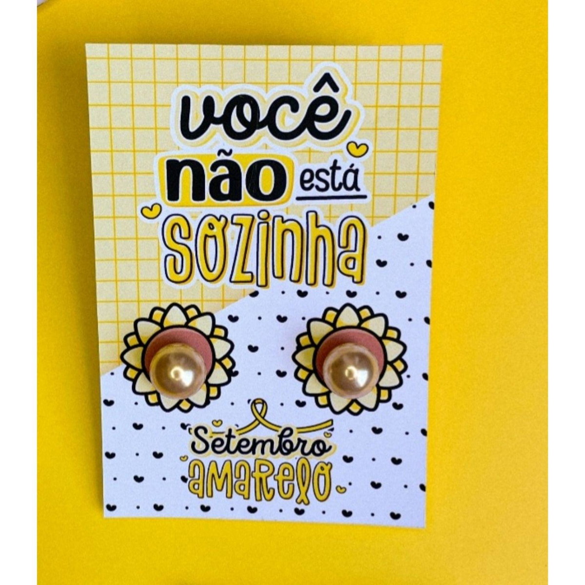 Arquivo De Corte Card Para Brinco Setembro Amarelo #15292