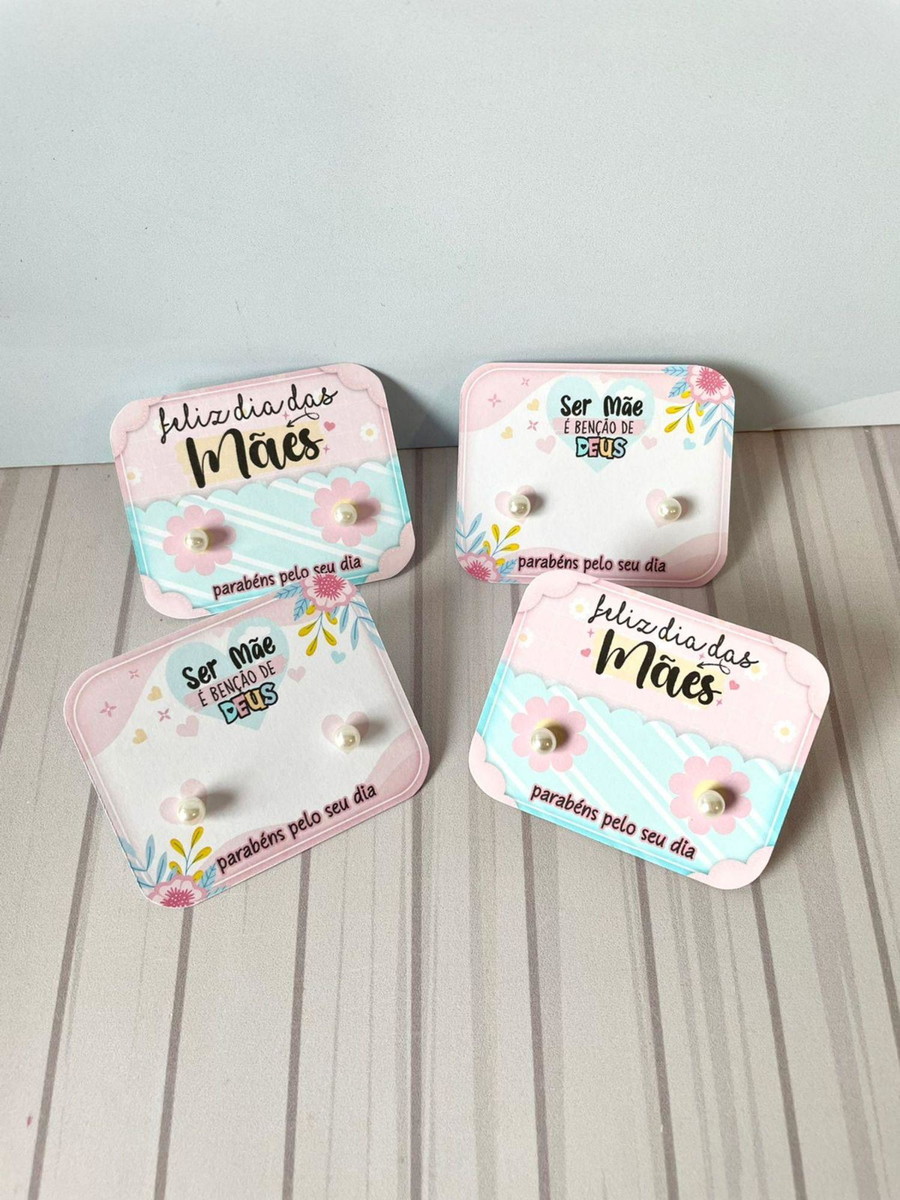 ARQUIVO DE CORTE CARD PARA BRINCOS DIA DAS MÃES #13910