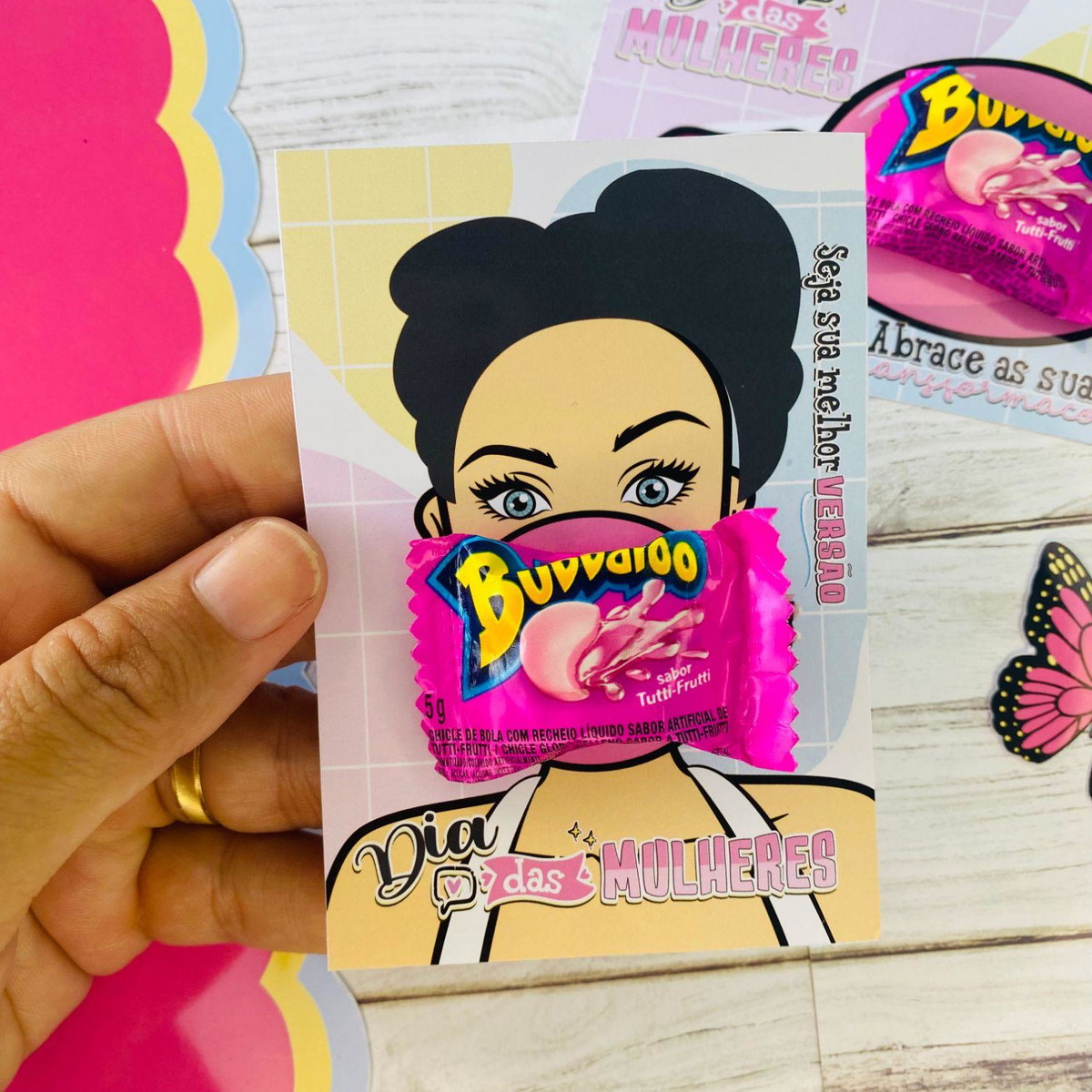 Arquivo de Corte Cards Babaloo Dia da Mulher #15717 - Imagem 2