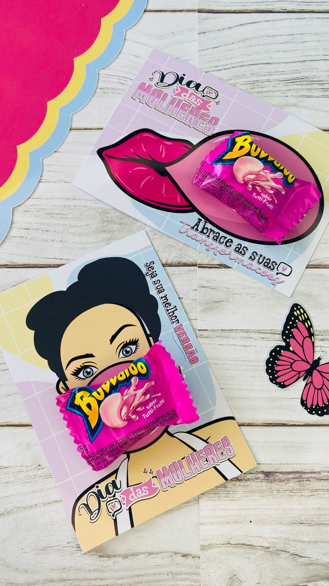 Arquivo de Corte Cards Babaloo Dia da Mulher #15717 - Imagem 5