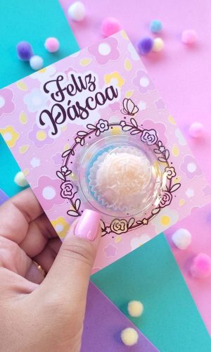 ARQUIVO DE CORTE CARTÃO BLISTER FLORAL PASCOA #13760