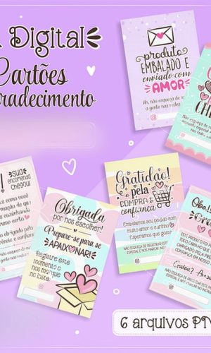 ARQUIVO DE CORTE CARTOES DE AGRADECIMENTO CLIENTES #13845