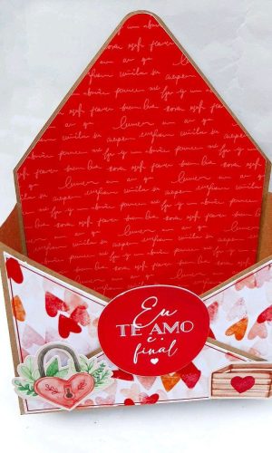 ARQUIVO DE CORTE DIA DOS NAMORADOS CESTA ENVELOPE #5635