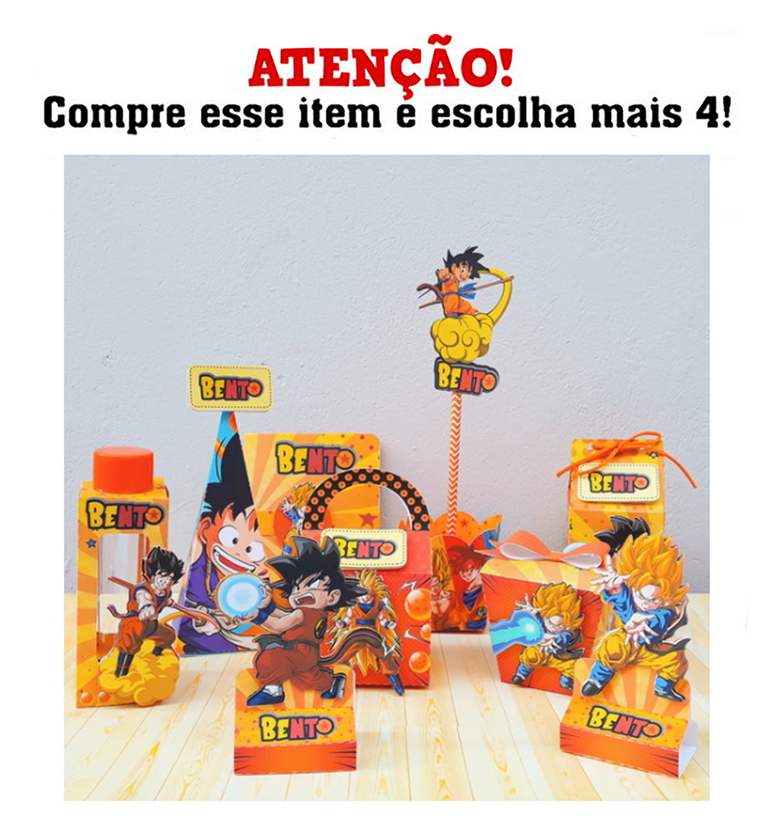Kit c/ 5: Arquivo de Corte Dragon Ball Z 2