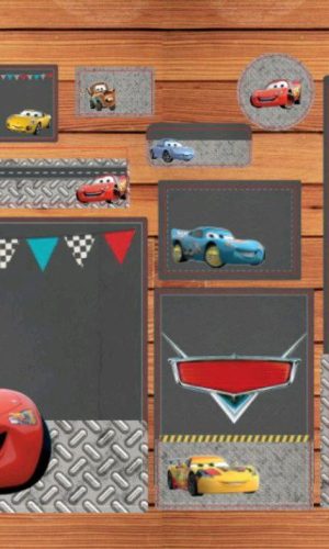 ARQUIVO DE CORTE ETIQUETA ESCOLAR CARROS (#2448)