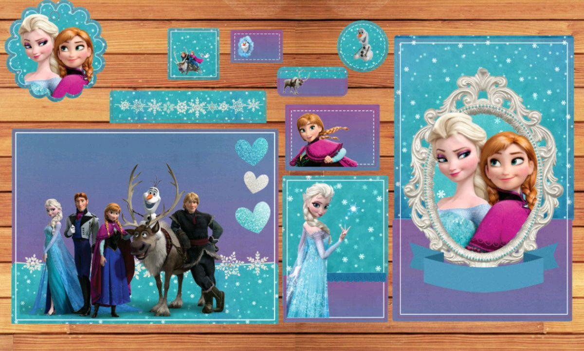 ARQUIVO DE CORTE ETIQUETA ESCOLAR FROZEN (#2447)