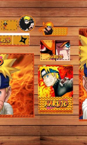 ARQUIVO DE CORTE ETIQUETA ESCOLAR NARUTO (#2431)