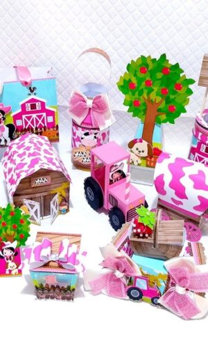 Arquivo de Corte Fazendinha Rosa Menina (#9103)