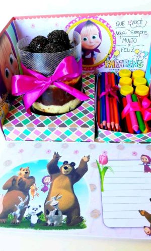 ARQUIVO DE CORTE FESTA NA CAIXA MARSHA E O URSO #4027 PDF E