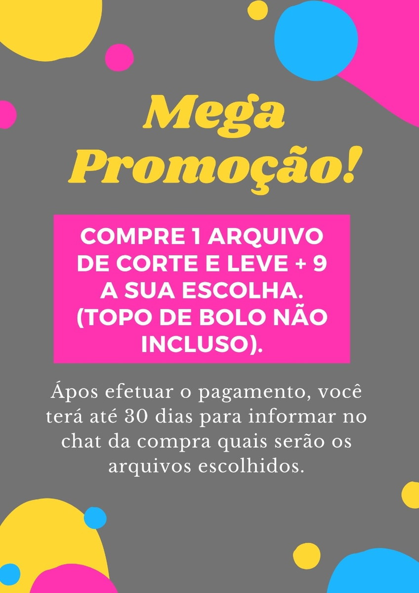 Arquivo De Corte Festa Na Caixa Trintei #4045 Pdf E Studio - Imagem 5
