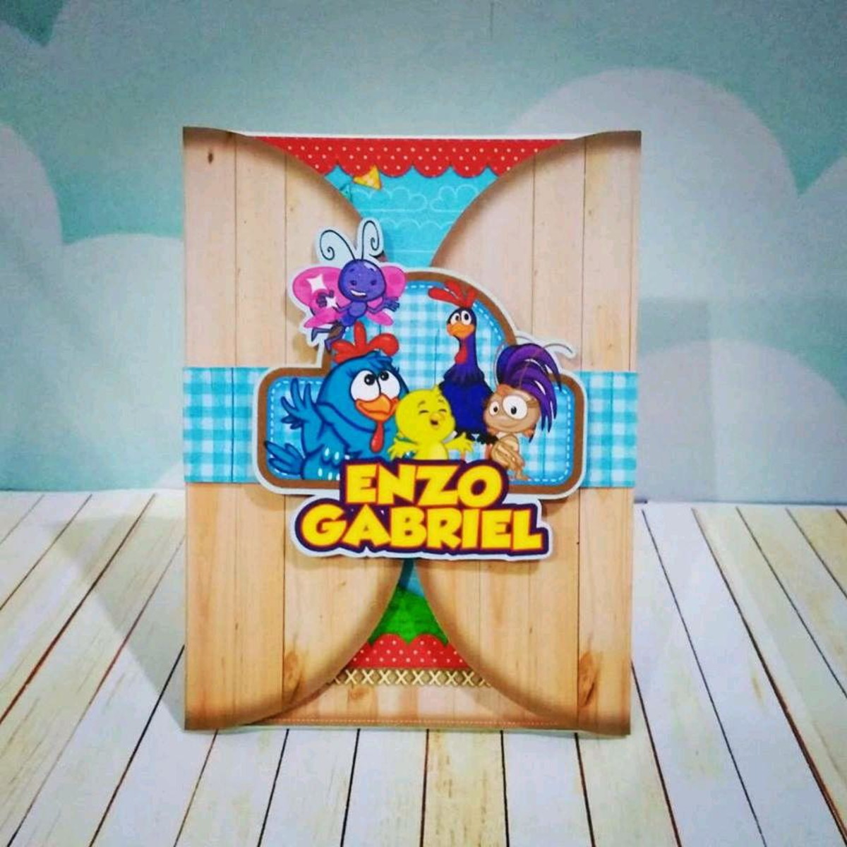 ARQUIVO DE CORTE GALINHA PINTADINHA (#2039) PDF E STUDIO - Imagem 3