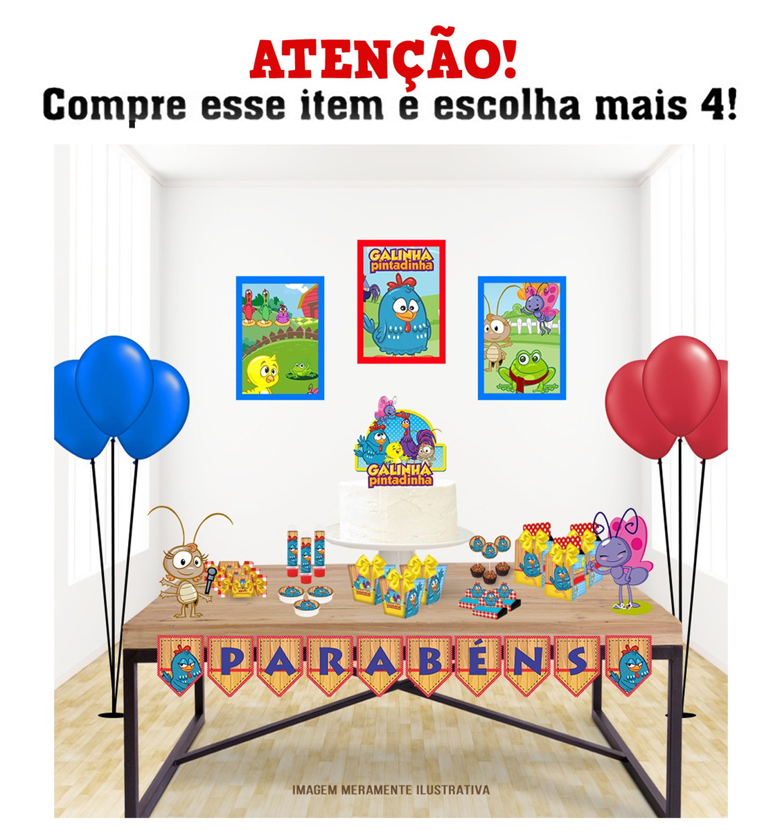 Arquivo de corte Galinha Pintadinha Studio e Pdf