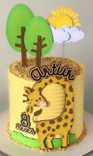 Arquivo de Corte Topo Girafinha Torta