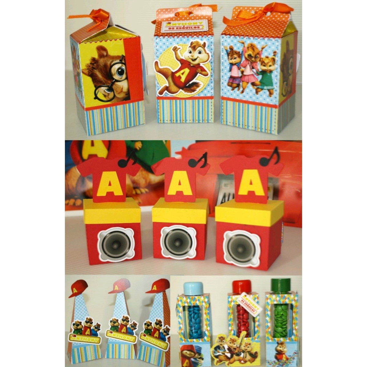 Arquivo de Corte Kit Alvin e os Esquilos #11249