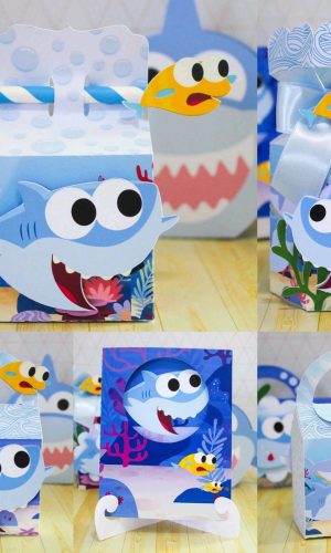 ARQUIVO DE CORTE KIT BABY SHARK (#1419) PDF E STUDIO